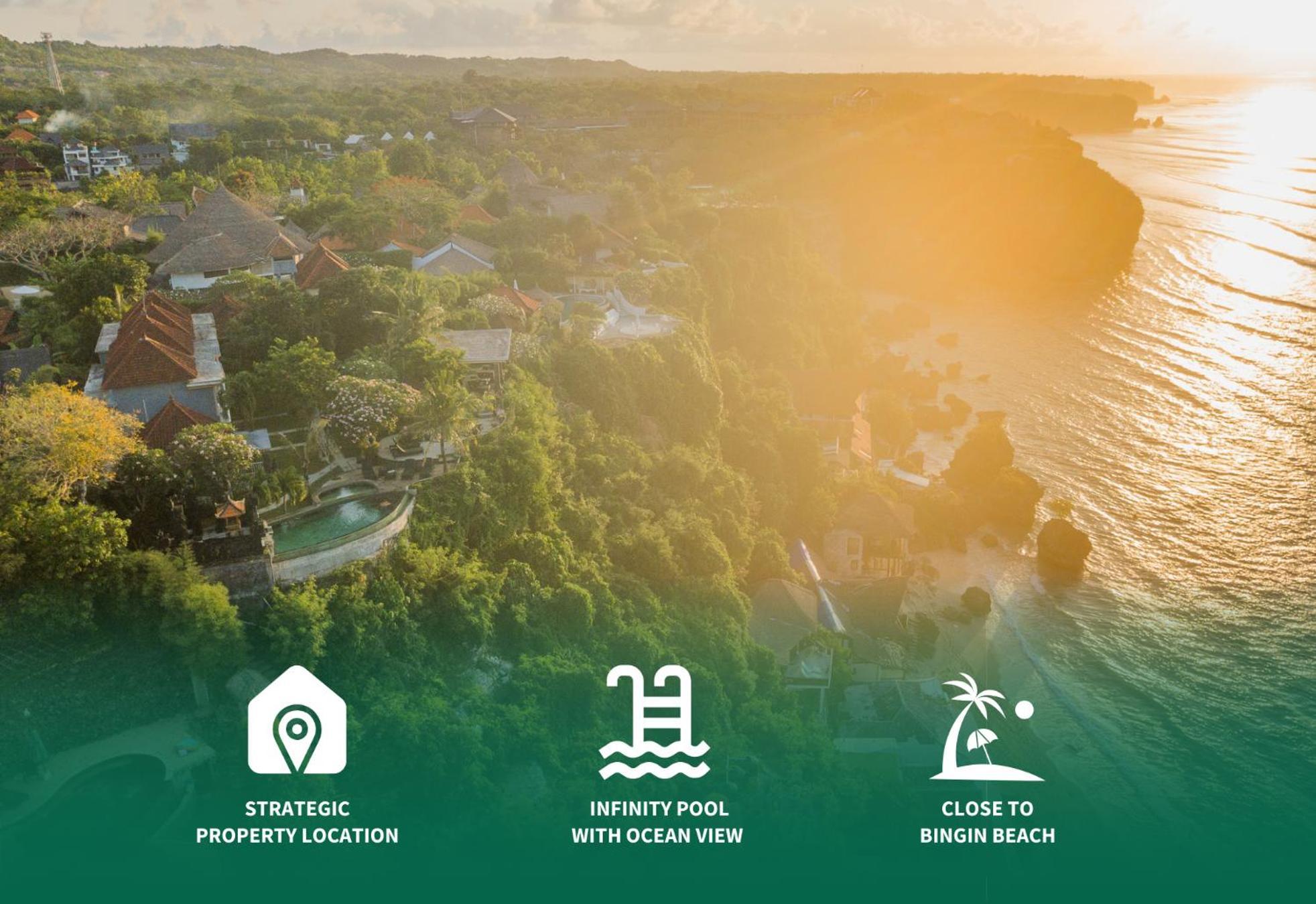 Kembang Kuning Hotell Uluwatu Exteriör bild